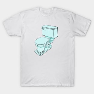 A nice toilet bowl T-Shirt